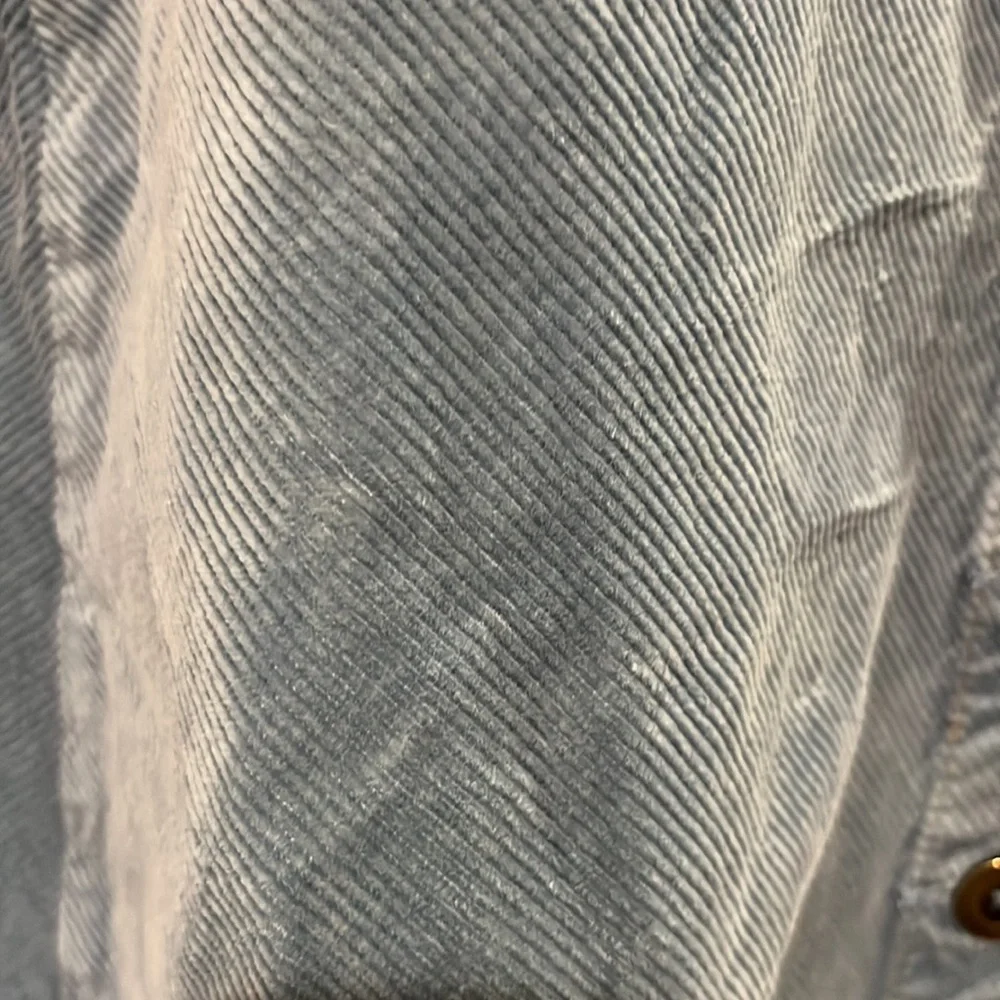 Anthropologie corduroy a-line skirt blue size M IT HAS POCKETS - Picture 3 of 7